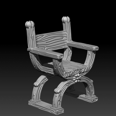 Medieval chair v1