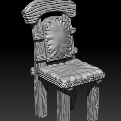 Medieval chair v2