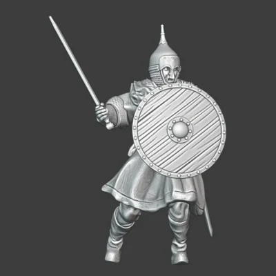 Medieval Baltic Town militia commander - NCM