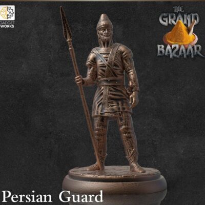 Persian City Guard on watch