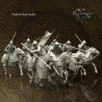 Early Medieval Arab Cavalry set of 9