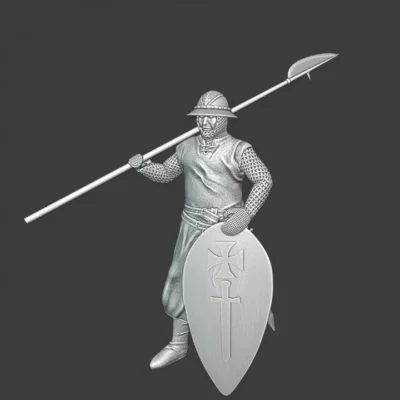 Medieval Guard - Livonian Knight infantry - NCM
