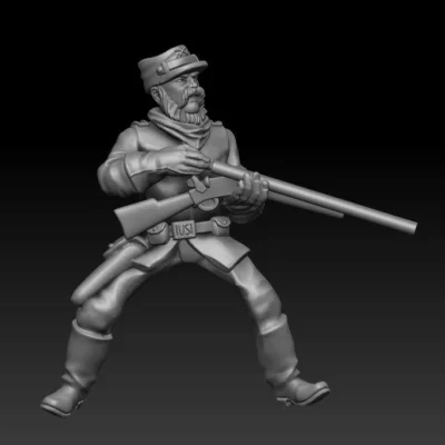 7th Cavalry Rider and Horse 06