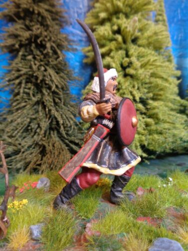 Click to view full screen Medieval Mongolian swordsman - NCM photo review