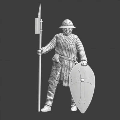 Medieval guard - crusader infantry - NCM