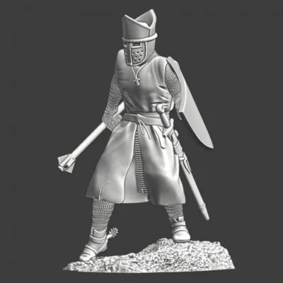 Bishop Hermann von Tartu - during battle - NCM