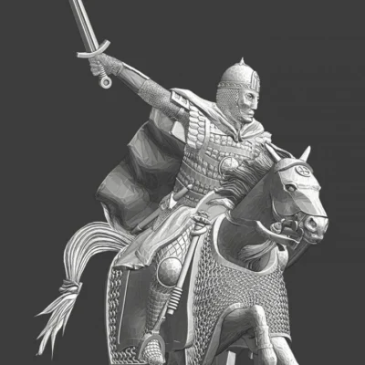 Medieval Lord of Novgorod - mounted - NCM
