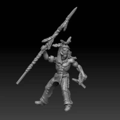 Sioux Rider and Horse 01