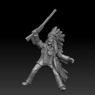 Sioux Rider and Horse 03