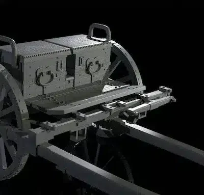 British Napoleonic Artillery limber