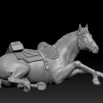 Napoleonic Horse casualty dying v3