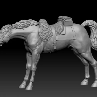 Napoleonic Horse casualty dying v4