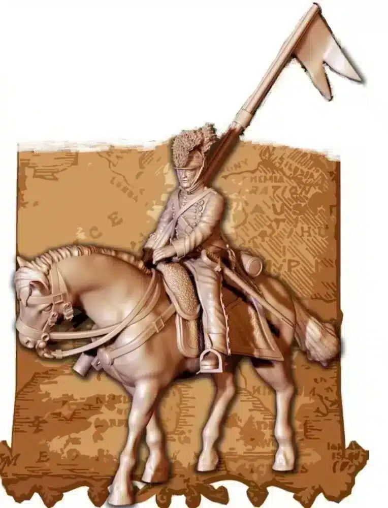 british mounted rocketeer