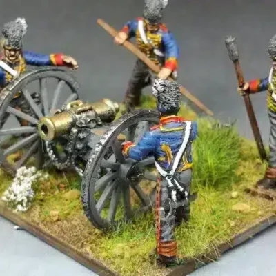 British Napoleonic Cannon Howitzer 5 1/2 inch