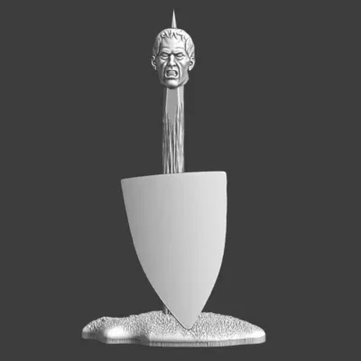 Beheaded crusader lord displayed - NCM