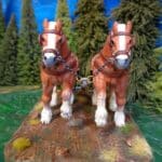 Medieval draught horses - NCM photo review