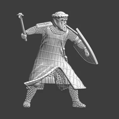Medieval Crusader Knight - no helmet - NCM