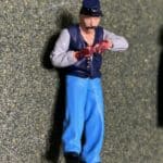 Surgeon at field hospital photo review