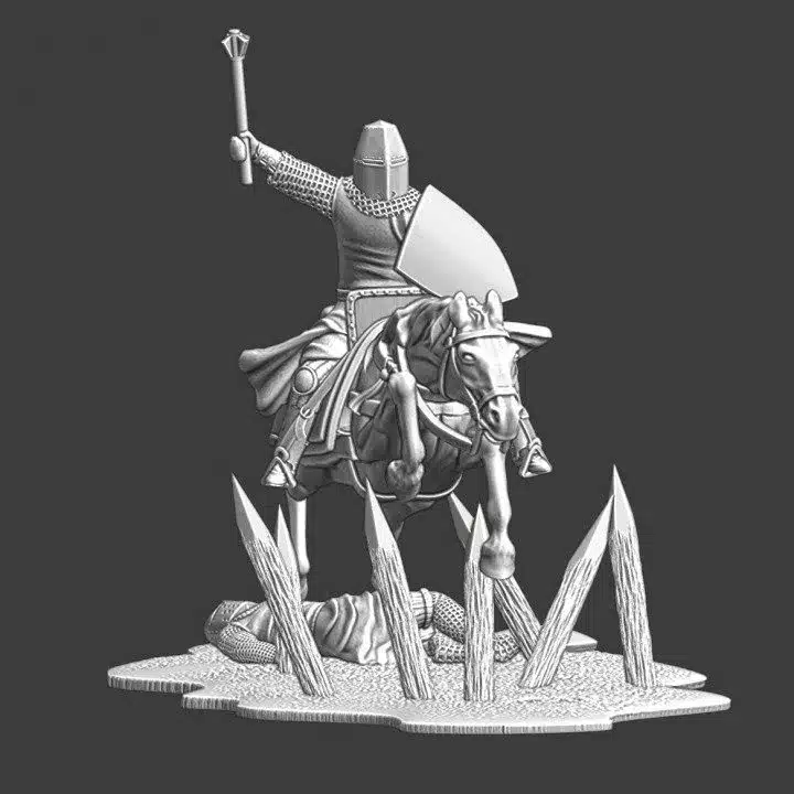 Medieval Order knight - Battle of Saule - NCM