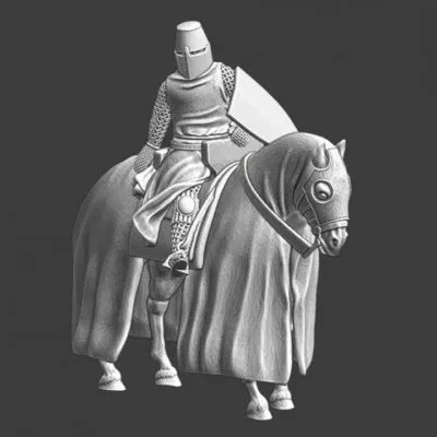 Mounted Crusader accessing the battlefield - NCM