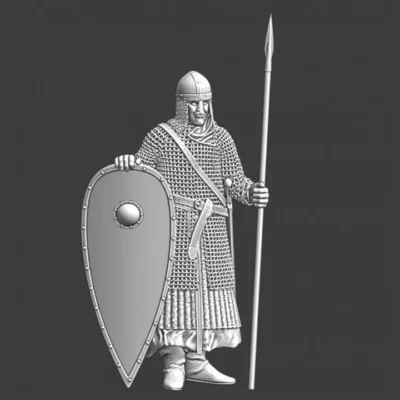 Medieval Scandinavian Crusader - Guard duty - NCM