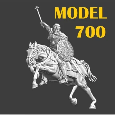 Medieval Kievan Rus commander - wounded and charging - NCM