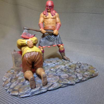 Medieval execution - complete scene - NCM