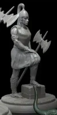 Minoan palace guard 3