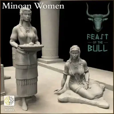 Ancient minoan Ladies of the court