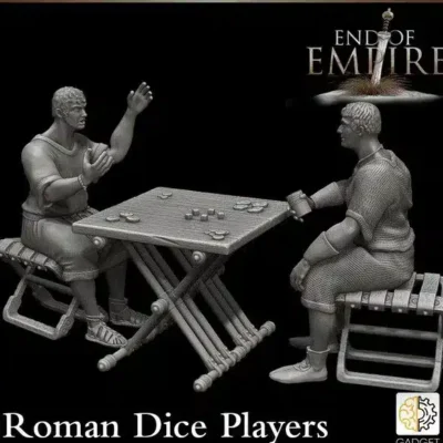 roman dice players