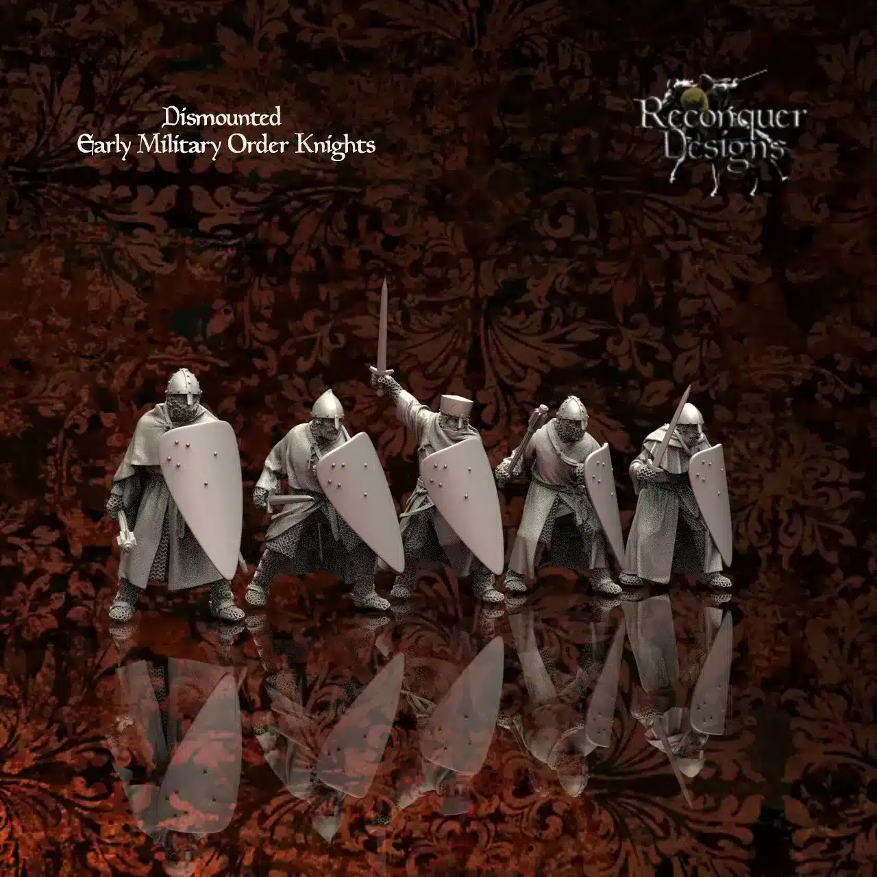 Dismounted Templars set of 5