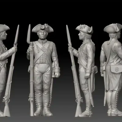 East India Company Marine, standing V2