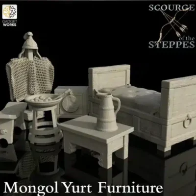 Mongol Yurt Furniture kit