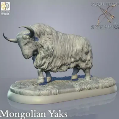 Mongolian Wild Yak