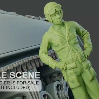 american tank crew unit ww2 stand atc1