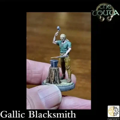 Gaul Blacksmith with hammer