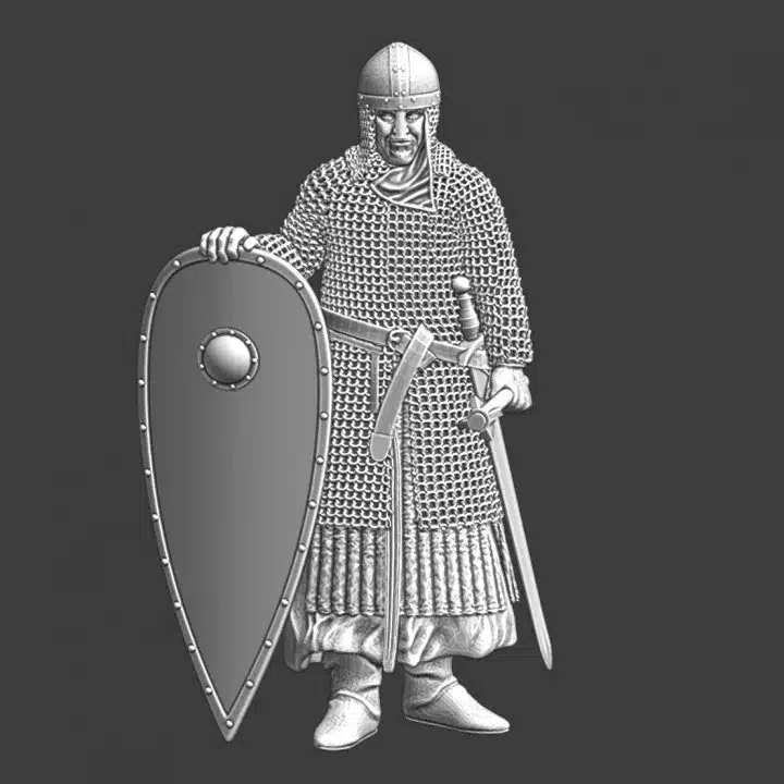 Early medieval crusader - resting - NCM