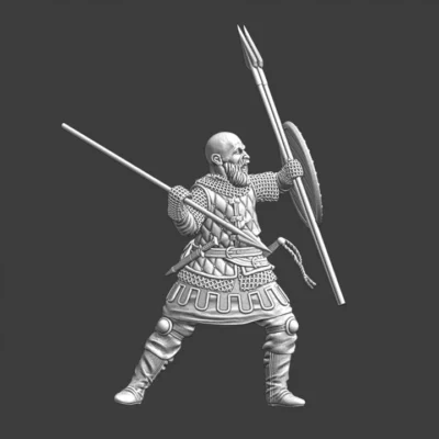 Medieval Eastern European Javelin thrower - NCM