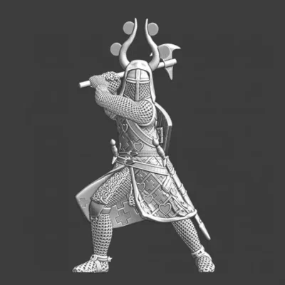 King Valdemar - Medieval Danish Crusader King - NCM