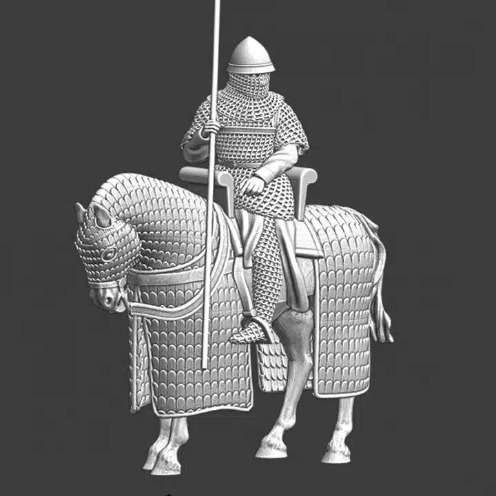 Medieval Byzantine Heavy Cavalry - resting - NCM