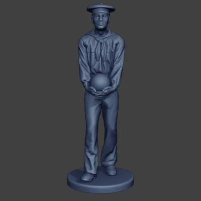 american civil war sailor union cannonball