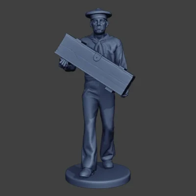 american civil war sailor union carring