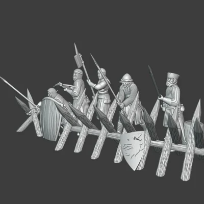 Medieval Infantry formation bundle 2
