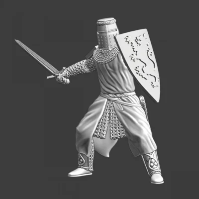 Medieval Folkunga Crusader Knight - NCM