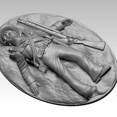 Hanoverian infantry dead