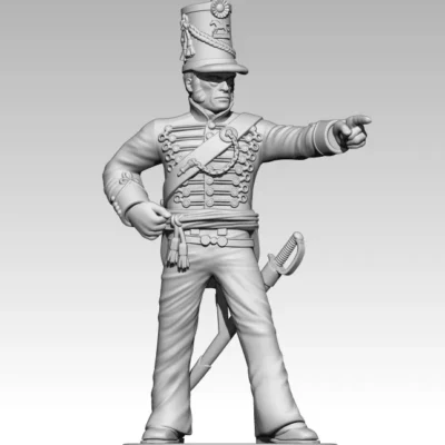 Light Field Battalion Luneburg officer pointing