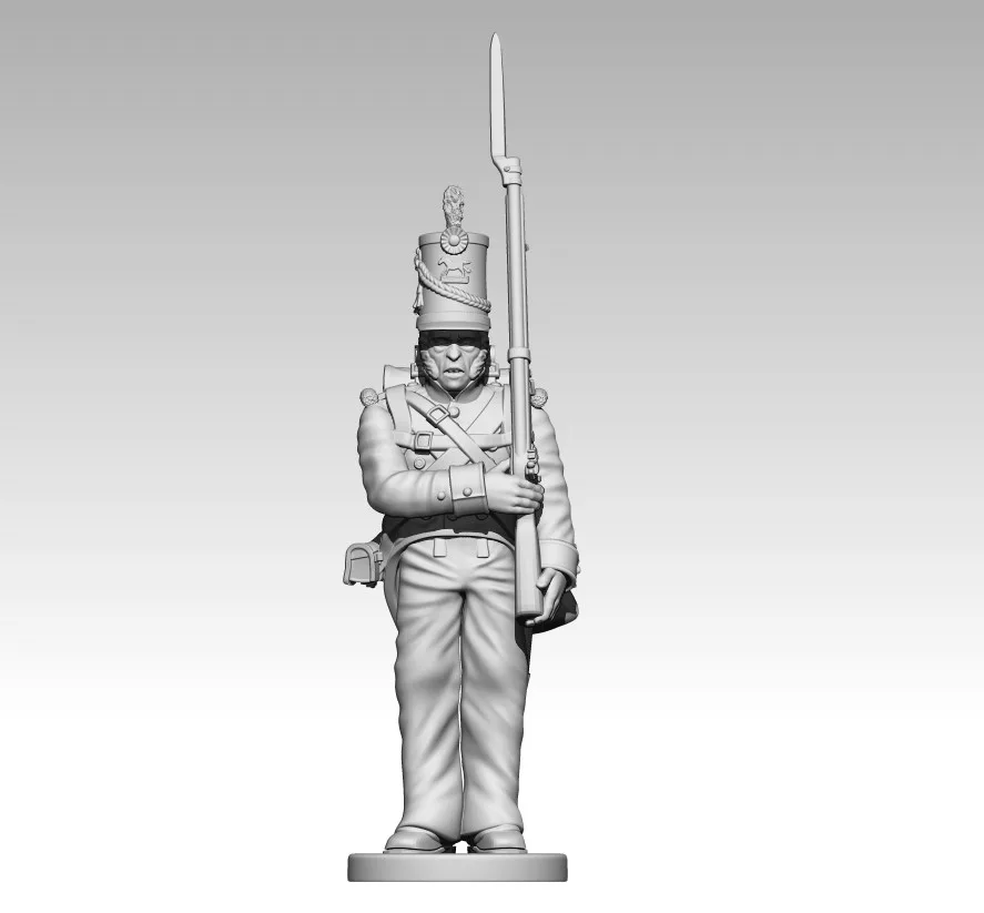 Light Field Battalion Luneburg standing