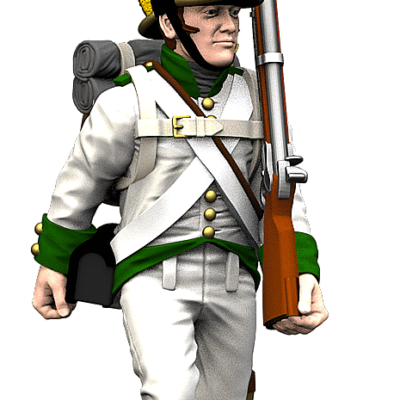 Walking 56th Line Infantry Regiment - German Fusiliers 1809 Helmets - Imperial Austrian Army Napoleonic