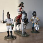 Officer sword drawn in 1st Command order - German Fusiliers 1809 Helmets - Imperial Austrian Army Napoleonic photo review