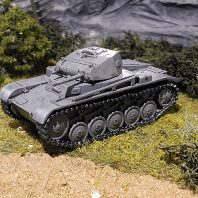 Panzer II Ausf C - German WWII Tank